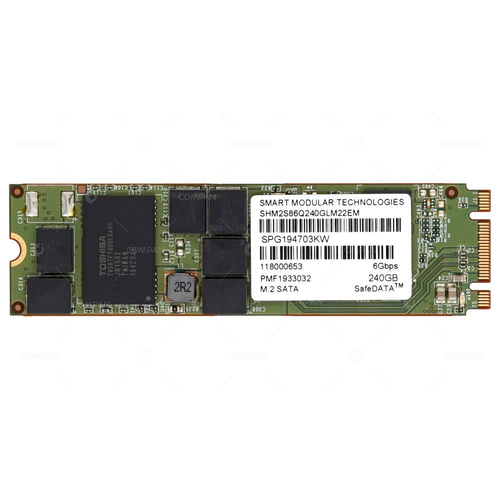 SHM2S86Q240GLM22EM EMC SMART 240GB SSD DRIVE FOR UNITY XT 480 STORAGE PROCESSOR -